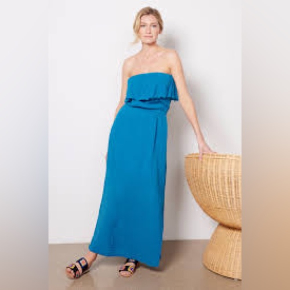 MICHAEL STARS NWOT TARA GAUZE MAXI DRESS